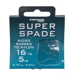 Drennan Super Spade Hooks To Nylon