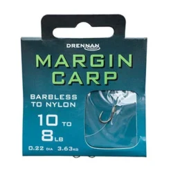 Drennan Margin Carp Hooks To Nylon