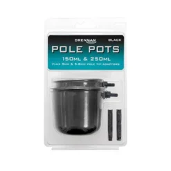 Drennan Pole Pots Black