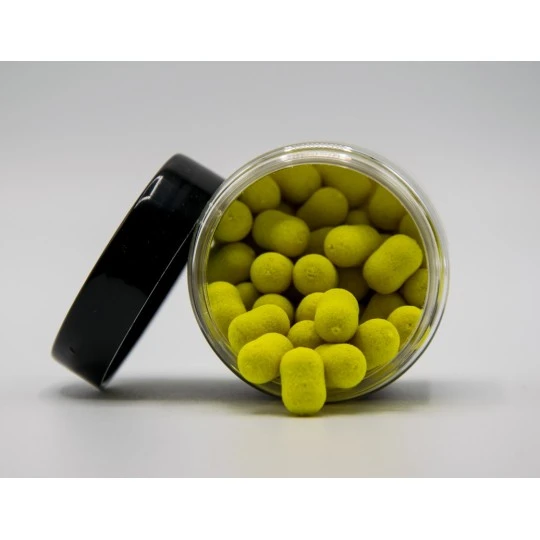 KINGRAAL Mini Dumbell Yellow Scopex Sweetcorn 8mm 50gr - Afbeelding 2